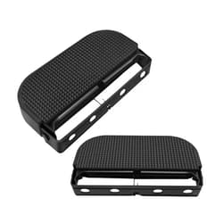 Okiyakusama Electric Bike Pedals Folding Sturdy Pad, Professional, Portable Universal Rubber Floorboard Footrest