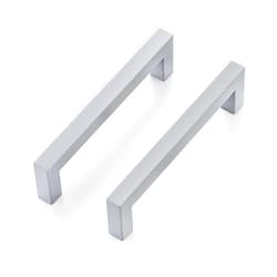 Ravinte 30 Pack 5 Inch Kitchen Square Cabinet Handles Grey Cabinet Pulls Grey Drawer Pulls Kitchen Cabinet Hardware Kitchen Handles for Cabinets Cupboard Handles Drawer Handles