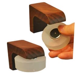 Kep-Mve (2 Sets) Wooden Air Dry Magnetic Soap Holder, Magnet Soap bar Holder Self Draining, Shower Storage for Soaps & Beard Shampoo Bars -No More Soggy Soaps