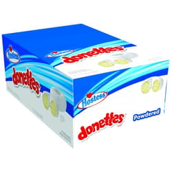 Hostess Donettes Mini Donuts, Powdered Sugar, 3 Ounce, 10 Count