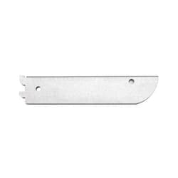 Knape & Vogt John Sterling FAST-MOUNT Double Slot Shelf Bracket, 10-inch, Galvanized, BK-0102,Silver