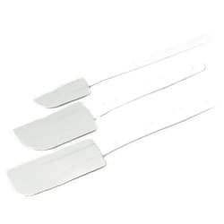 Chef Craft Select Plastic Spatula, 3 piece set, White