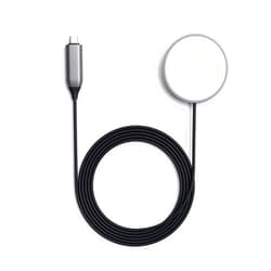 Satechi USB C Magnetic Wireless Charging Cable (Magnetic Wireless Charger) - Compatible with iPhone 16 Pro Max/16 Pro/16/16 Plus, iPhone 15 Pro Max/15 Pro/15/15 Plus and More