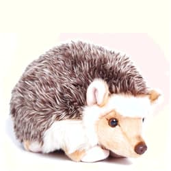 TAMMYFLYFLY Lifelike Hedgehog Plush Stuffed Animal Toy Desert Hedgehog Cute Animal Model (6 inches) (6 in(Pack of 1))
