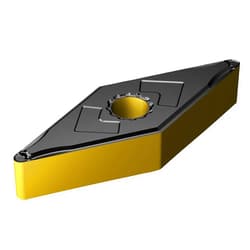 Sandvik Coromant, VNMG 331-LC 4315, T-Max P Insert for Turning, Carbide, Diamond 35°, Neutral Cut, 4315 Grade, Ti(C,N)+Al2O3+TiN, Inveio™ Coating Technology (Pack of 10)