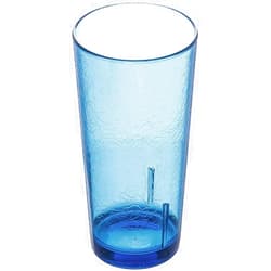 Cambro D24608 Del Mar Blue 24 Oz. Tumbler w/Crackle Finish - 36 / CS