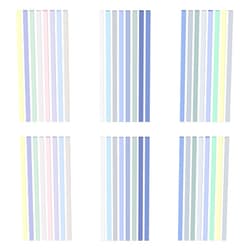 BAYTORY 960Pcs Transparent Highlighter Tape Reusable, Clear Sticky Tabs for Annotating Books, Long Highlighting Strips Page Markers Index Tabs, Sticky Notes Aesthetic Office School Supplies