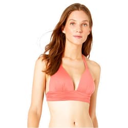La Blanca Women's Standard Island Goddess Halter Bikini Swimsuit Top