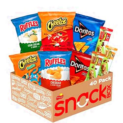 Frito-Lay Frito Lay Chips and Quaker Chewy Granola Bars Variety Pack, (Pack of 40)