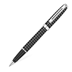 Sheaffer Prelude Black Lacquer w/Horizontal Line Engraving Rollerball Pen