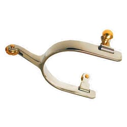 Coronet Stainless Steel Roping Spur