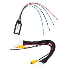 RED WOLF T-Harness Retain Factory Reverse Backup Camera W/Power Supply Voltage Adapter for Toyota 4-Runner Tacoma Sienna 2014-2019 to OEM Stereo Nav/Display