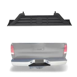 HECASA Black Rear Bumper Step Pad Compatible with 2004-2015 Nissan Titan Models Replacement for 850747S200 NI1191100 Plastic