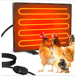 CCPWM Chicken Coop Heaters,Animal House HeatersChicken Coop Heating Panel with Powerful Thermostat System