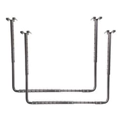HyLoft 80844-10 34 in. x 26 in. Adjustable Garage Ceiling Mount Storage Rack Kit - Hammertone