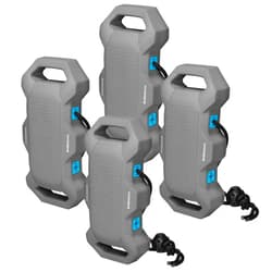 VIVOHOME EVA Boat Fenders for Docking, Boat Bumpers with Nylon Rope, and Fixed Lock Fit for Yachts, Sailing Dinghies, Bass Boats
