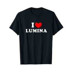 Personalized For Lumina & Friends I Love Lumina, I Heart Lumina T-Shirt