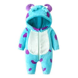 MOBJVIY Toddler Baby Cute Animal Outfit Hooded Rompers Funny Toddler Halloween Costume Gifts One-piece Outfit