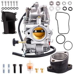 KAKO YFM350 Carburetor Replacement for Yamaha Warrior 350 Carburetor, Yamaha Big Bear 350 Carburetor, Compatible with Yamaha Warrior 350 YFM350 1987-2004,Big Bear 350 YFM350 1987-1998