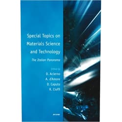 Alberto D'Amore Special Topics on Materials Science and Technology - The Italian Panorama
