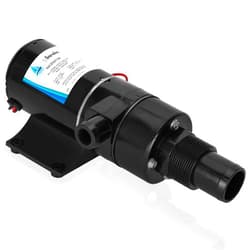 Anrain 12V Portable Run-Dry Macerator Waste Pump for Jabsco 18590-2092, 12 GPM Self Priming Macerator Pump with Thermal/Ignition Protection manual pulverization, RV Waste Pump for RV Yacht Toilet Kitchen