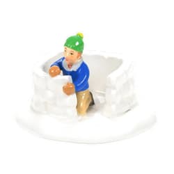Department 56 Original Snow Village Accessories a New Neighbor Figurine, 1.65 Inch, Multicolor
