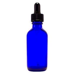 UNISHOW Cobalt Bottle w Dropper Empty American Supplements 2 oz Bottle