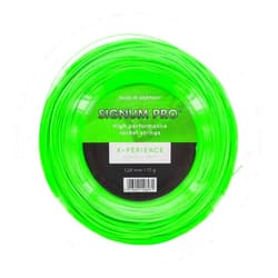 Signum Pro-Pro X-Perience Tennis String Reel 18g 1.18mm-(4013001106172) Green