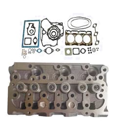 HAOSHUN Complete D782 Cylinder Head with Valve & Full D782 Head Gasket Kit 1G969-03040 1G008-03040 for Kubota D782 Engine B7410 G2160 GR2110 GR2120 Tractor