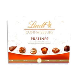 Lindt Connaisseurs Assorted Dark, White and Milk Chocolate Gift Box, Great for Holiday Gifting 18 Count (18 Pieces)