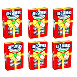 Smiling Sweets Life Savers 5 Flavor Hard Candy Sweet Storybook Box - Pack of 6-6 Rolls Per Book - Perfect for Sharing with Friends and Family - Great Stocking Stuffer - Keep in the Office or Pantry
