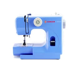 SINGER M1000 Lightweight & Portable Sewing Machine With 32 Stitch Applications, LED Light & Top drop-in bobbin for Hems | Great for Mending - Blue