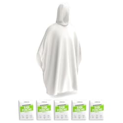 Hagon PRO Disposable Rain Ponchos for Adults (5 Pack)