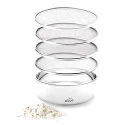 LACOR 4 Mesh Sieve Interchangeable 20 Cm, Stainless Steel, Silver