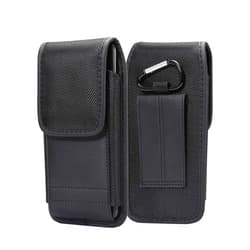 KYZI Cell Phone Pouch Belt Pouch Holster Cover Case Compatible with iPhone 11/11 Pro Max/XS,Phone Bag Compatible with 5.5 to 6.0 inch Smartphone, Rugged Nylon Carry Case Clip Holster