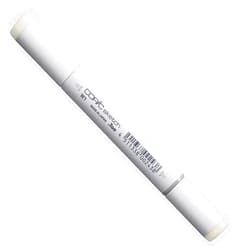 Too Copic Sketch Marker, Oval Shaped Barrel, Medium Broad and Super Brush Nibs, W1 Warm Gray 1 (W1-S)