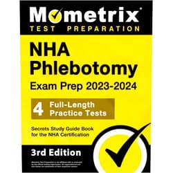 By Matthew Bowling (Author) NHA Phlebotomy Exam Prep 2023-2024 - 4 Full-Length Practice Tests, Secrets Study Guide Book for the NHA Certification: [3rd Edition]