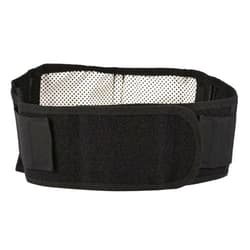 Tiiyee Back Brace for Lower Back, Lower Back Compression Brace Lumbar Support Belt Waist Protection Wrap Belt Tourmaline Self Heating Magnetic Pain Relief for Herniated Sacroiliac Disc Fits Men Women Black