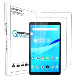 Orzero (2 Pack) Tempered Glass Screen Protector Compatible for Lenovo Tab M8 3rd/2nd/1st Gen 8 inch, Protector De Pantalla 9 Hardness HD Anti-Scratch Full-Coverage (Not for Tab M8 4th 2023)