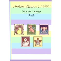 Marie-Ange Martin Melanie Martinez' NFT: Fan art coloring book