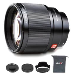 VILTROX 85mm f/1.8 F1.8 Mark II Full-Frame E-Mount Camera Lens Support AF Auto Focus for Sony A7II A7III A7RIII A7SIII A7II A7RIV A9 A6600 A6500 A6400 A6300 A6100 A6000 A5100 A5000 A7C A7R