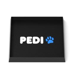 PediPaw Dog Paw Washer/Dog Paw Cleaner, 100% Silicone Dog Mat for Muddy Paws (16
