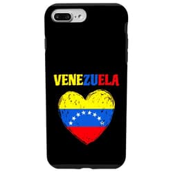 Venezuela Gifts Apparel iPhone 7 Plus/8 Plus Venezuela Flag Love Heart Gift Venezuelan Heritage Support Case