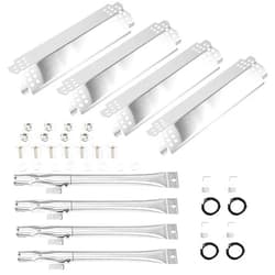 SearCook Replacement Parts Kit for Home Depot Nexgrill 4 Burner 720-0830H, 720-0830D, 720-0783E, 720-0888N, Members Mark 720-0830F, Kenmore 122.33492410, Grill Burners, Heat Plates, Igniters
