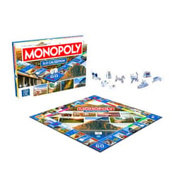 Top Trumps Monopoly Board Game SLO Cal Edition : 2-6 Players Family Board Games for Kids and Adults, Board Games for Kids 8 and up, for Kids and Adults, Ideal for Game Night