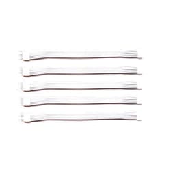 Litcessory Extension Cable Compatible with Nanoleaf Essentials Lightstrips (6in, 5 Pack, White)