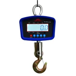 Liberty Scales Liberty LS-924 Medium General Purpose Crane Scale for Luggage Weight Suitcase Hunting Farm Bike Bow Fish Weight Fishing Scale, Digital Hanging Scale (LCD Display) 500 lb x 0.1 lb