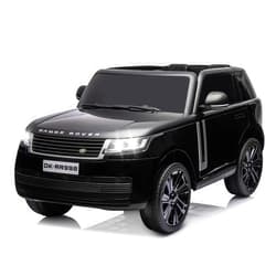 Hetoy 24V 2-Seater Licensed Land Rover Ride On Car Toy w/Parent Remote Control, 3 Speeds, Wireless Music, MP3 Player, Electric Car for Kids Ages 3-8,Black