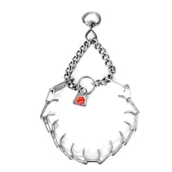 Herm Sprenger Stainless Steel Prong Dog Training Collar with Swivel Ultra-Plus Pet Pinch Collar No-Pull Collar for Dogs Made in Germany 2.25mm x 16in Small
