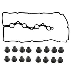 Blintac Valve Cover Gasket Set VS50869R Replacement for Hyundai ix35 Sonata Tucson Santa FE KIA SPORTAGE Sorento Optima Rondo K5 2.4L G4KE N/A 2.0L G4KD Turbo 2009 2010 2011 2012 2013 2014 2015 2016